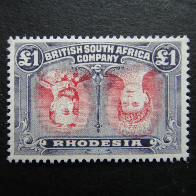 GB  1910 Stamps MNH RHODESIA BSAC Inverted UK