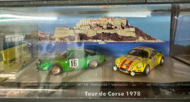 ELIGOR ALPINE A110 TOUR DE CORSE 1969 SOUS BLISTER 1/43 MT M4