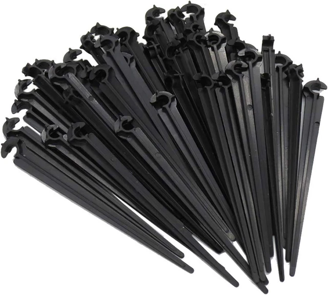 Picchetti Per Tubo Irrigazione Orto - Set 25 Pezzi - Per Tubi O Ala Gocciolante Da 16 O 20 Mm - Foto 12