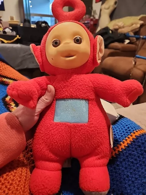 Teletubbies Red Po 15" Talking Plush Stuffed Doll PlaySkool Hasbro 1998