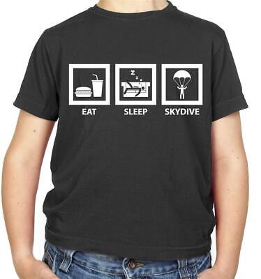 Eat Sleep Skydive Kids T-Shirt - Skydiver - Skydiving - Sky Dive