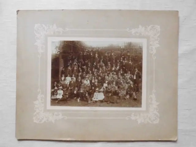 Altes Foto um 1900 (Gesangsverein Dudenburg)
