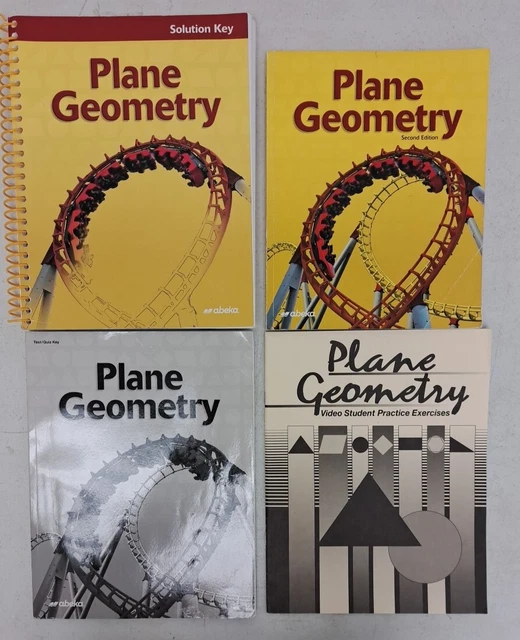 ABEKA PLANE GEOMETRY Materials Solution & Quiz Key, Textbook, Etc 6.3.