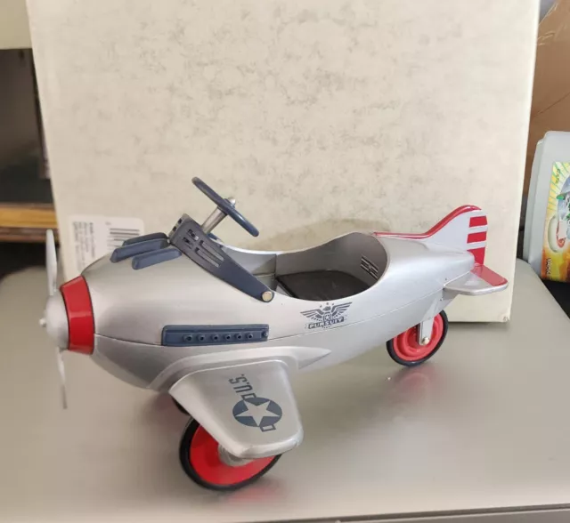 Diecast "Classics" 1941 Murray Pursuit Airplane Mini Pedal Car Collection NOB