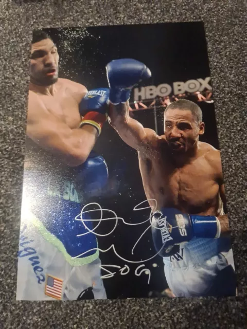 ANDRE WARD "S.O.G." Signed Autographed Boxer Gold Medalist- HOF 8x10 A4 Photo