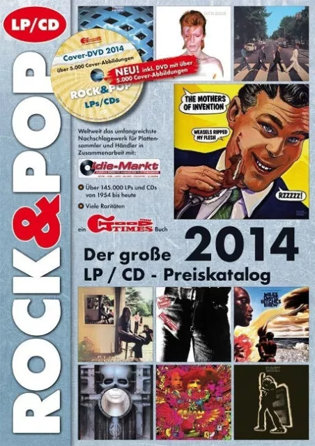 Der große Rock & Pop LP / CD Preiskatalog 2014 Reichold, Martin  Buch