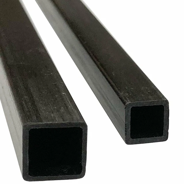 (1) KARBXON – 5mm x 5mm x 1000mm PULTRUDED – Square-Carbon Fiber Tube -...