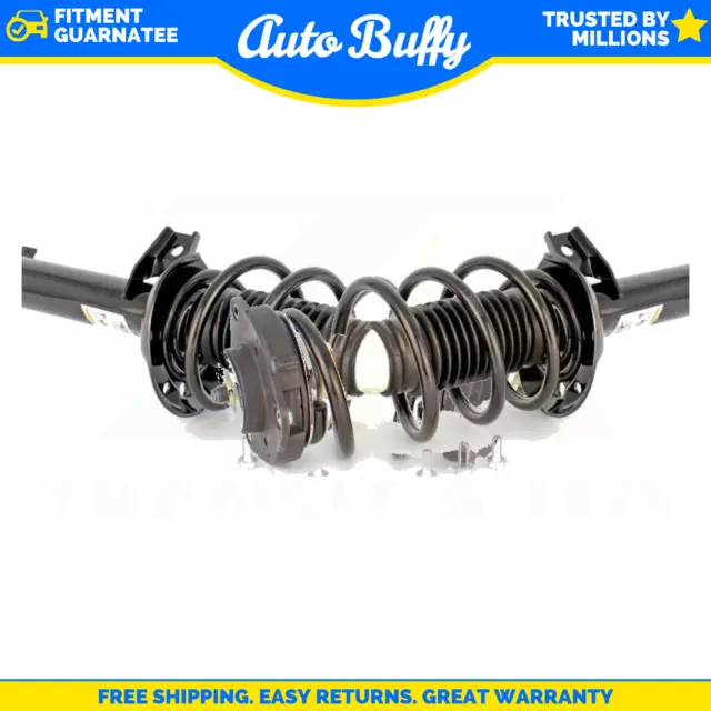 Front Strut Spring Pair For Volkswagen Jetta Passat Beetle CC Eos Golf Rabbit A3