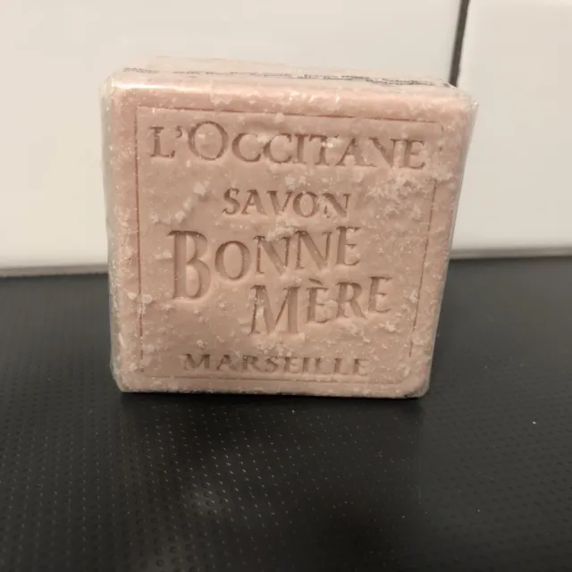 L'OCCITANE Savon Bonne Mere ROSE SOAP 100 Grams/3.5 OZ Sealed