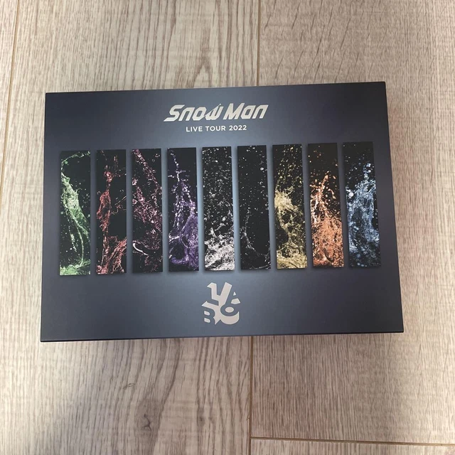 SNOW MAN LIVE Tour 2022 Labo. 3DVD/CD Set ¥7000 $128.20