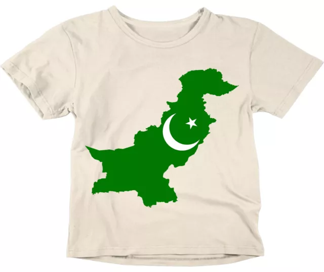 Pakistan Flag Country Kids Boys Girls tshirt Childrens T-Shirt