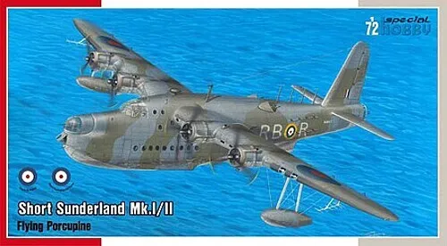 Special Short Sunderland Mk I/II Flying Porcupine - Plastic Model Airplane Kit