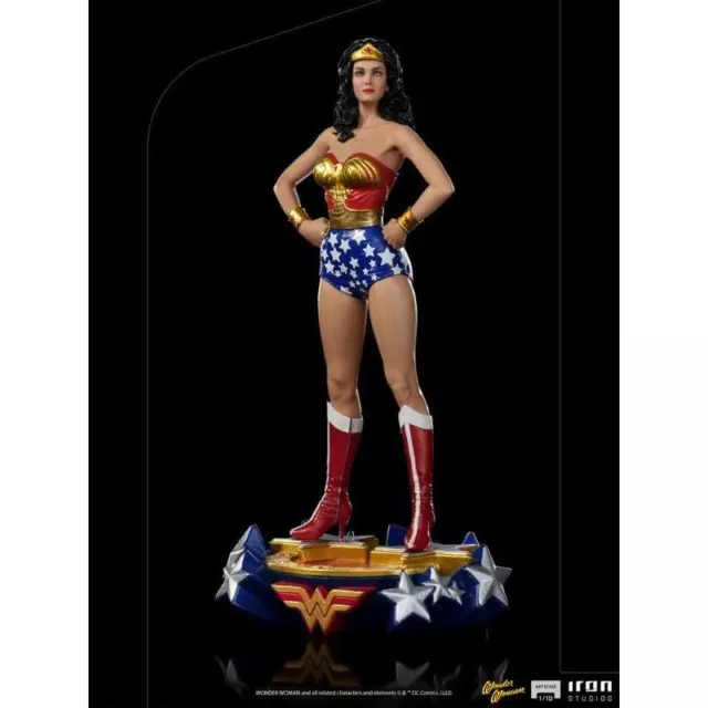 Dc Comics Wonder Woman Lynda Carter Deluxe 1/10 statue Iron Studios Sideshow 3