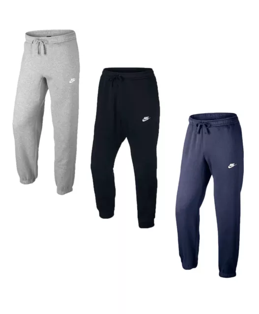 Mens Nike Club Fleece Sweatpants Sportswear Joggers Bottoms New With Tags