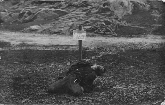 Cpa War Real Photo Card Of A Bulgarian Spy Rifle 24 12 1916 To Mon