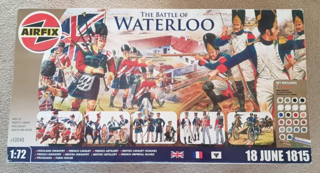 The Battle of Waterloo set 1:72 Airfix, Italeri and Hat Ultimate Collection