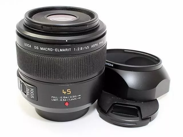 Panasonic Leica Dg Macro Elmarit 45mm F2.8 Asph. Mega O. I. S. Linse Aus Japan F