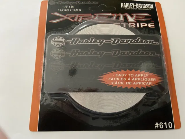 Harley Davidson Xtreme Logo Striping Sticker Decal Tank Helmet Fender Chopper