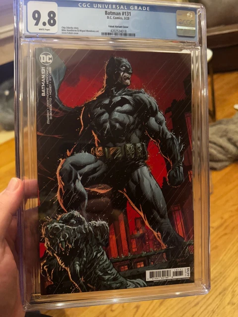 Batman #131  CGC 9.8 Cover D Jason Fabok Variant  HTF