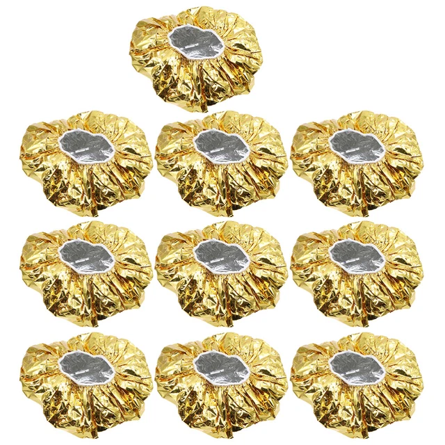 10 pz Foglio di Alluminio Condizionamento Calore Cappuccio Termico Capelli Piroscafo Spa Profondo