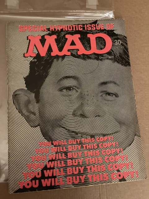 MAD MAGAZINE #99  DEC 1965  SPECIAL HYPNOTIC ISSUE  VG Shipping included