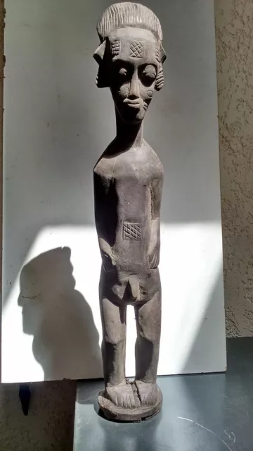 african Statue. Statue africaine COTE D'IVOIRE BAOULE african art tribal premier