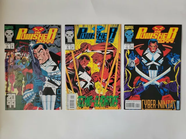 The Punisher 2099 lot (issues 1 through 13) 3