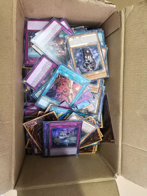 Large Box Job Lot Of Assorted Yu Gi Oh Cards