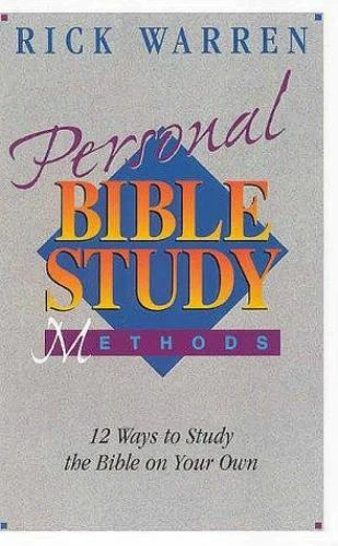 PERSONAL BIBLE STUDY Methods 12 Ways To Study The Bible On Your Own 4 
