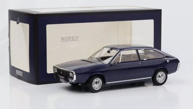 Renault 17 Gordini Norev 1/18 Blanche 1975 - Édition Limitée 300 Pcs - Neuve
