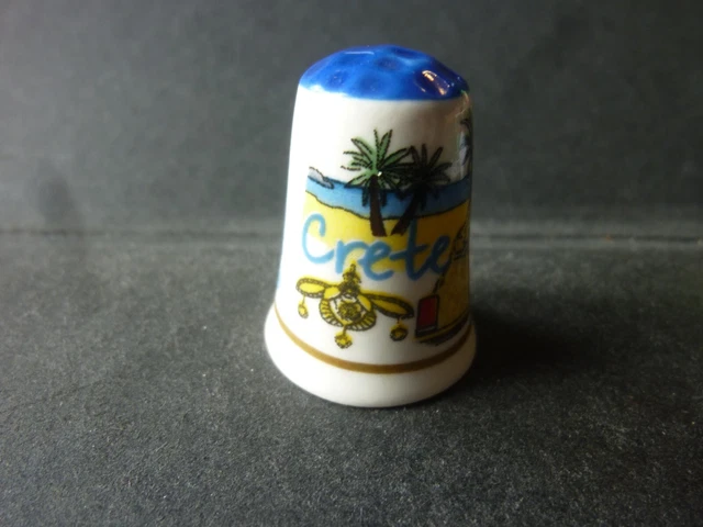 DÉ À COUDRE De Collection En Porcelaine ( Oiseau ) EUR 1,00 - FR