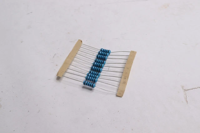 (10-Pk) Metal Film Resistor 100 Ohm 1/4 W 1% RES-100R