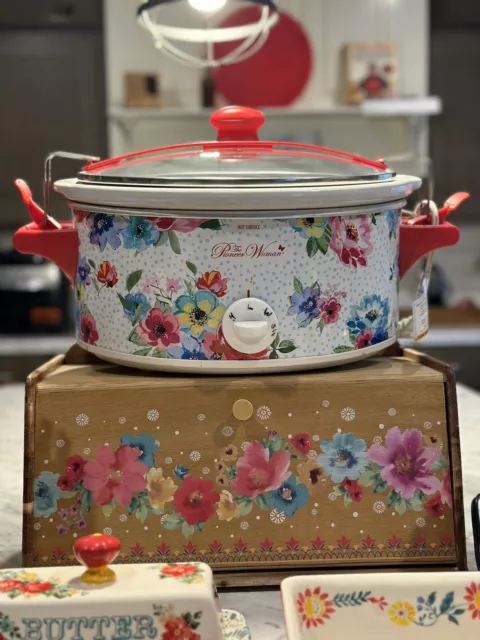 6 Quart The Pioneer Woman Portable Slow Cooker Melody Breezy