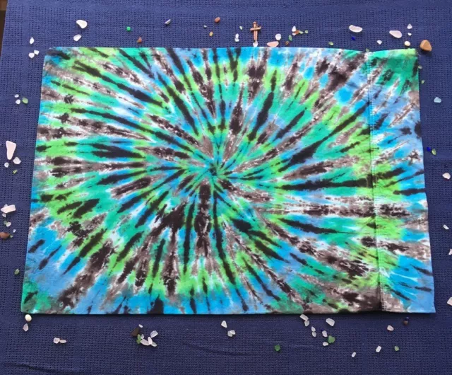 Handmade Tie Dye Pillow Case
