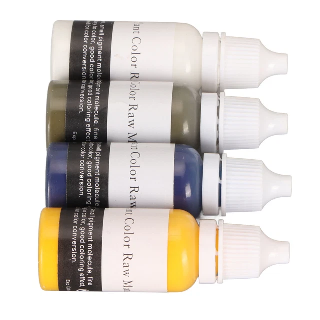 4 Colors 15ml Microblading Practice Ink Set Fast Coloring Strong Penetration Sd0