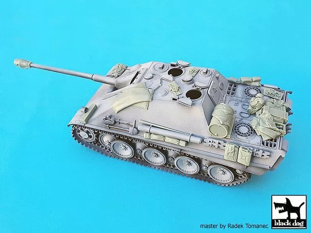 Black Dog 1/35 Jagdpanther Tank Stowage and Accessories WWII (for Tamiya) T35230