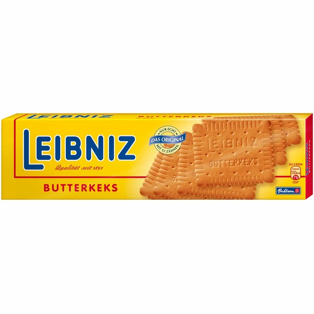 Biscuits au beurre Bahlsen Leibniz - 200 g - Lot de 3