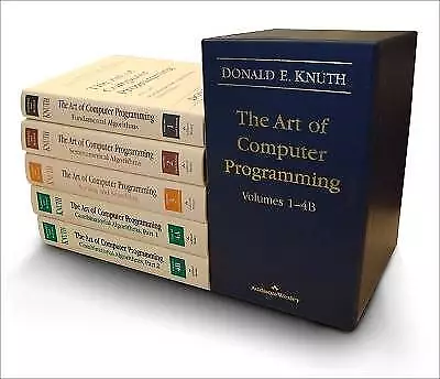 Kunst der Computerprogrammierung, The, Bände 1-4B, Bo