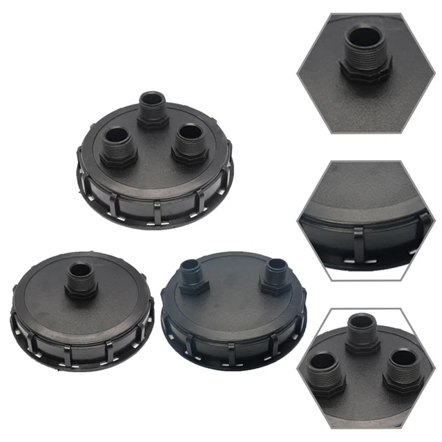 IBC TANK CAP External Thread Cap IBC Container Adapter Lid Water Inlet ...