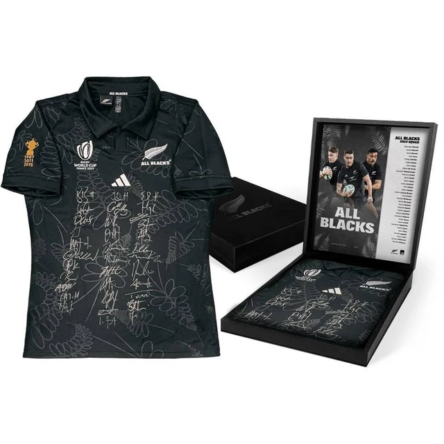OFFICIAL NEW ZEALAND All Blacks 2023 Rugby World Cup Squad Signed ...