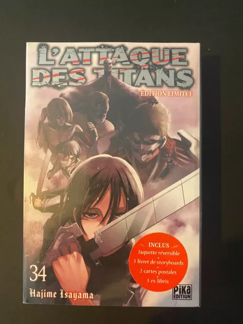 L'Attaque des Titans - Tome 34 - L'Attaque des Titans T34 Edition