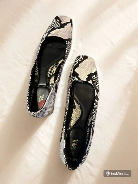 Zara snakeskin pumps new arrivals