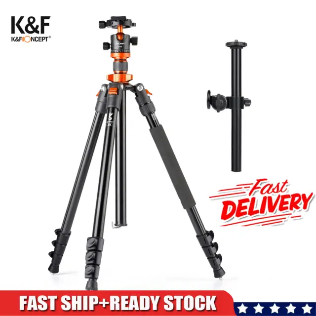 K&F CONCEPT S210 2M/78,7 Zoll Fotografie Stativ 10 kg/22 lbs Belastbar DEU