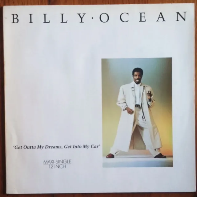 DISQUE MAXI 45t 12" BILLY OCEAN « Get outta my dreams...» +3  DISCO GERMANY 1988