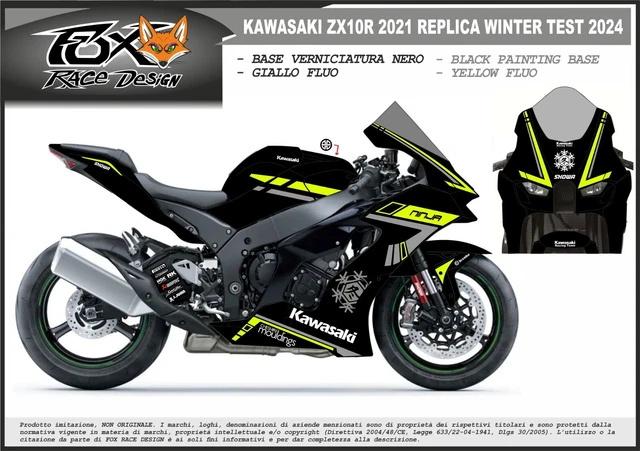 Decalcomanie Zx-10rr Personalizzate Adesivi/Decalcomanie Per - Foto 12