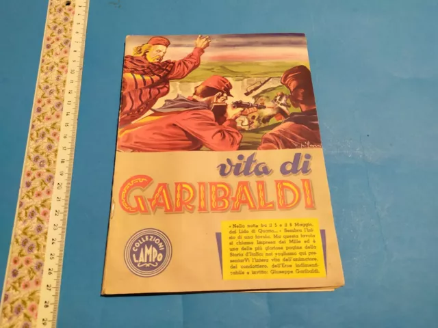 Album figurine VITA DI GARIBALDI - Lampo - 1955 - Completo