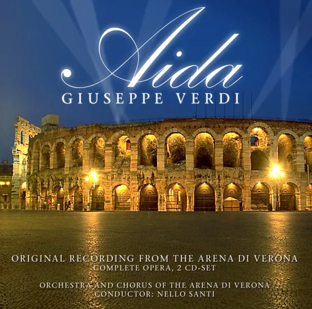 CD Aida De Giuseppe Verdi - Arena Di Verona 2CDs