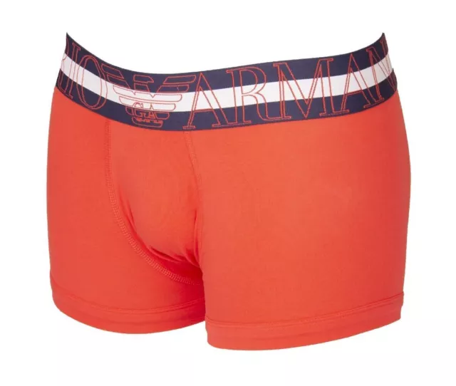 EMPORIO ARMANI LOGO BAND TRUNK Boxer Shorts Cotton Blend New