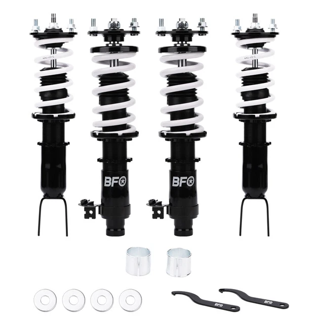 Front & Rear Full Coilovers For Acura Integra 1990-93 Honda EF Civic CRX 1988-91 Front & Rear Full Coilovers For Acura Integra 1990-93 Honda EF Civic CRX 1988-91