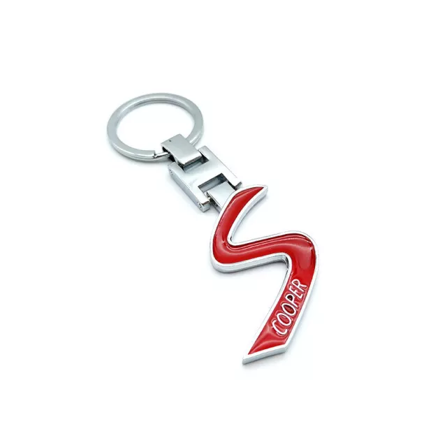 MINI COOPER S Logo Metal Car Keyring Keychain Metal Key Ring AUS